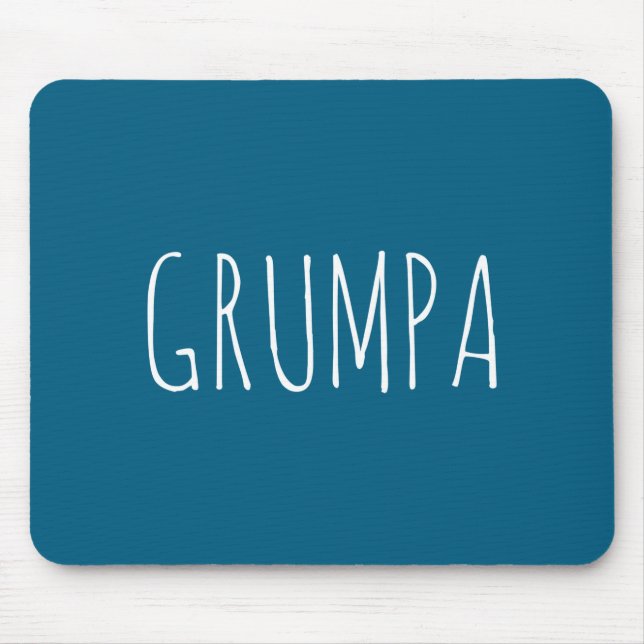 Mpa Funny Novelty For Mpy Grandpa Graphic  Mouse Pad (Front)