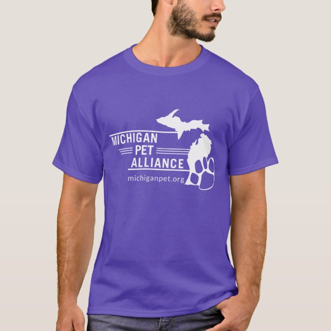MPA Men's Basic Dark-coloured T-shirts (Front)