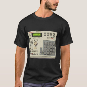 MPC 2000 Vintage Sampler Boom Bap Illustration T-Shirt