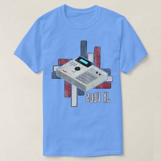 Mpc 2000 XL Distressed Look  T-Shirt (Design Front)