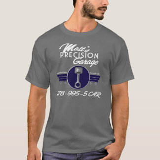 MPG - Piston - Front only with Phone T-Shirt
