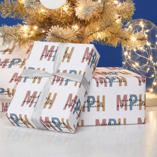 MPH Master of Public Health Graduation Wrapping Paper