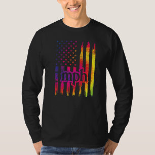 Mph Us Flag Public Health Graduation Master's Degr T-Shirt