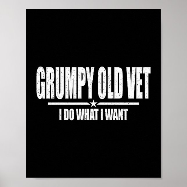 Mpy Old Vet  Poster (Front)