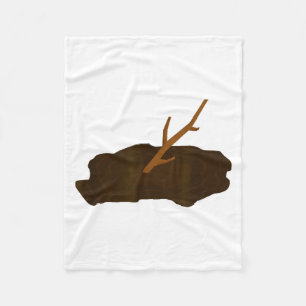 Mpy Stick In The Mud Funny Fleece Blanket