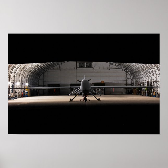 MQ-1C Sky Warrior Poster (Front)
