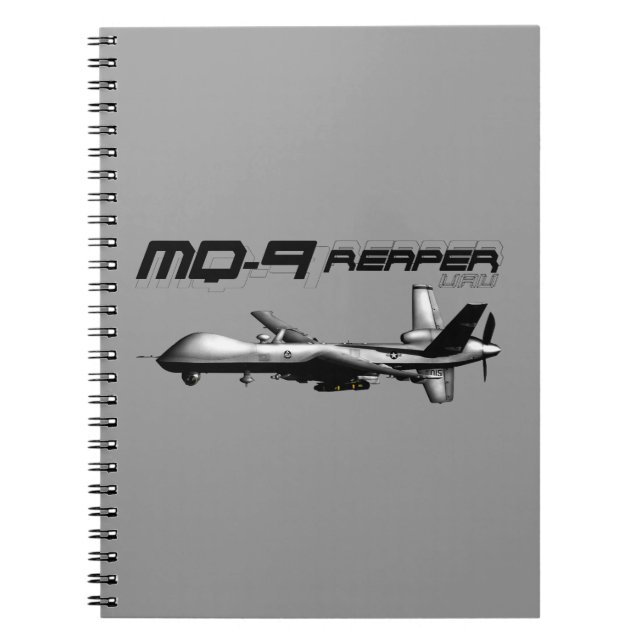 MQ-9 Reaper Notebook (Front)