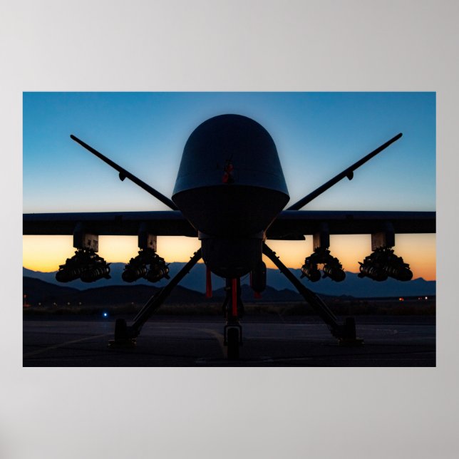 MQ-9 Reaper Poster (Front)