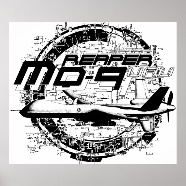 MQ-9 Reaper Poster (Front)