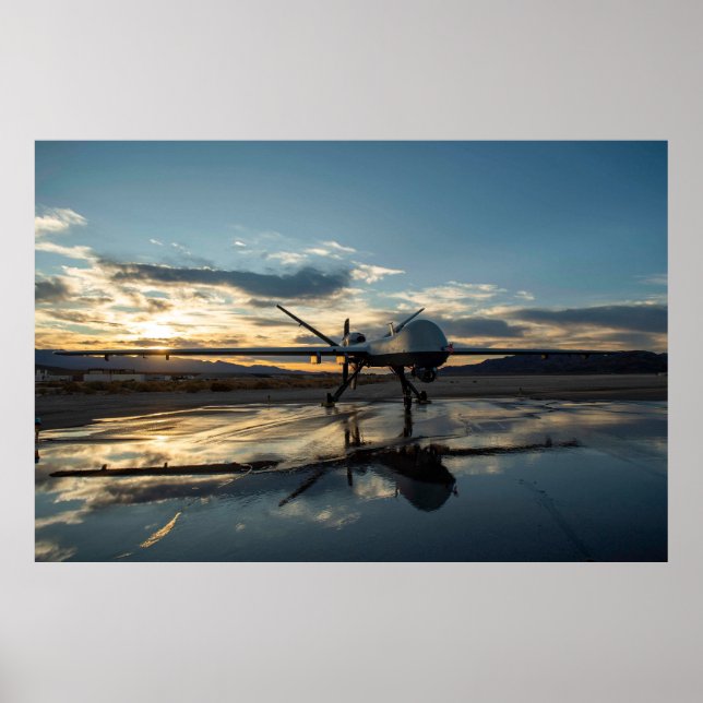 MQ-9 Reaper Poster (Front)
