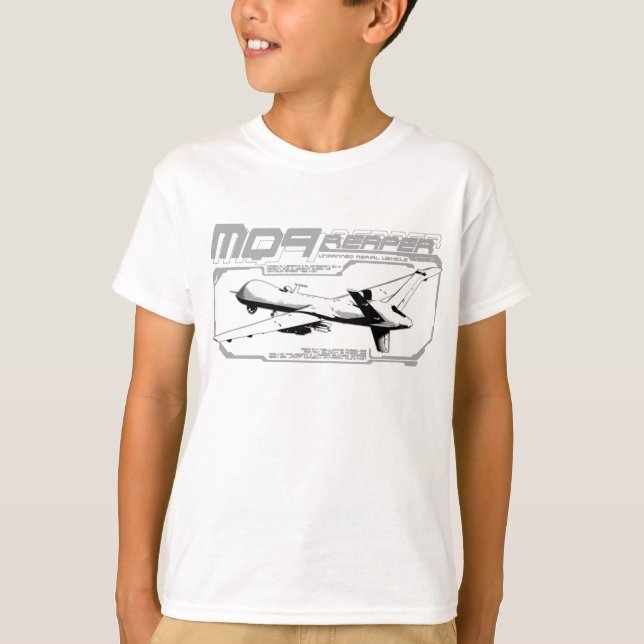 MQ-9 Reaper T-Shirt (Front)