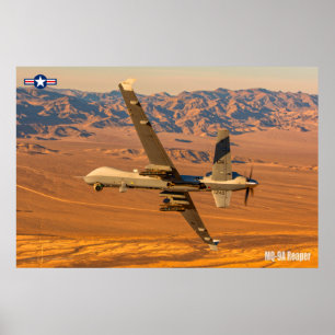 MQ-9A REAPER POSTER