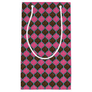 MQF Sequins-Pink-Chocolate-Aqua-GIFT BAG S