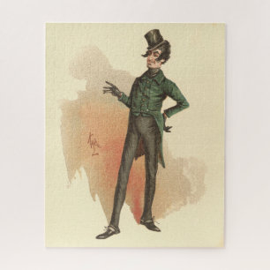 Mr. Alfred Jingle from The Pickwick Papers Jigsaw Puzzle