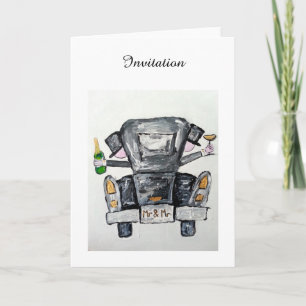 Mr and Mr wedding invitation