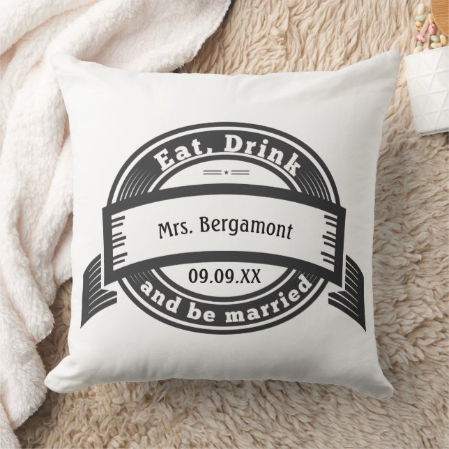 Mr. and Mrs. 2nd Wedding Anniversary is Cotton Cushion (Blanket)