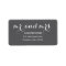 Mr. and Mrs. Address Labels