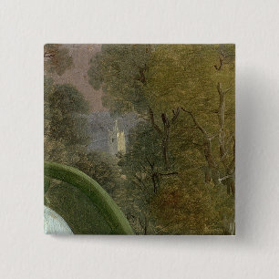 Mr and Mrs Andrews, c.1748-9 15 Cm Square Badge