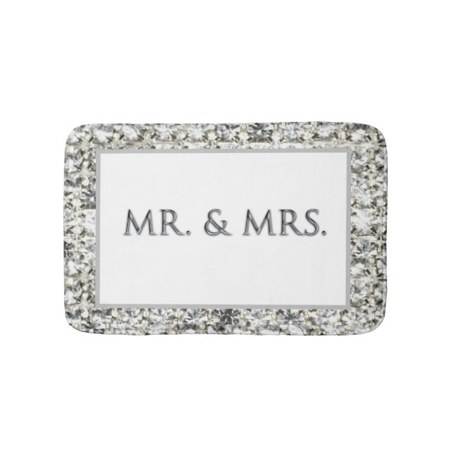 Mr. and Mrs. Bath Mat (Front)