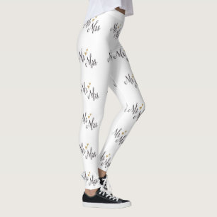 *** MR. AND MRS.*** BRIDE OR BRIDE TO BE LEGGINGS