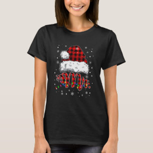 Mr And Mrs Claus Christmas Couples Matching Pajama T-Shirt