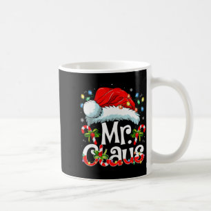 Mr And Mrs Claus Couples Matching Christmas Pajama Coffee Mug