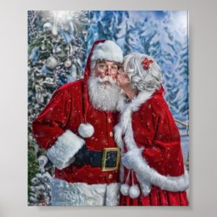 Mr and Mrs claus Poster