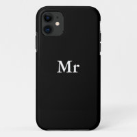 Mr and Mrs | elegant modern matching couple
