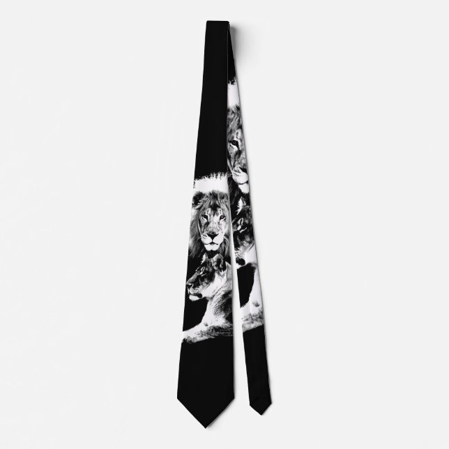 Mr. and Mrs. Lion Tie (Front)