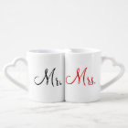 Mr. and Mrs. Lovers' Mug Set