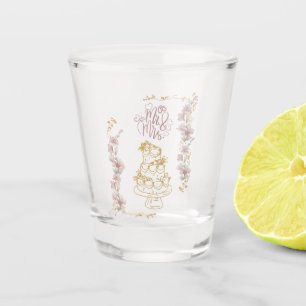 mr and mrs shot glass