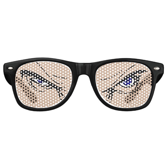 Mr Angry Retro Sunglasses (Front)