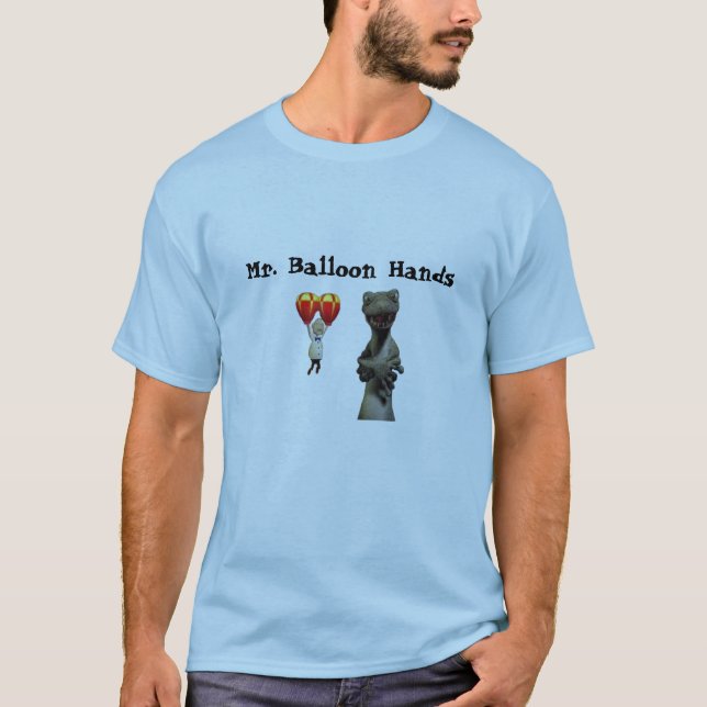 Mr. Balloon Hands T-Shirt (Front)