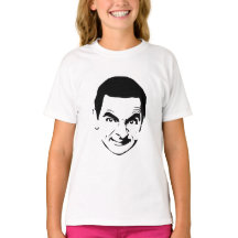 Mr. Bean Face Stencil Pop Art 