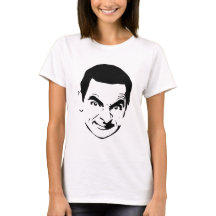 Mr. Bean Face Stencil Pop Art