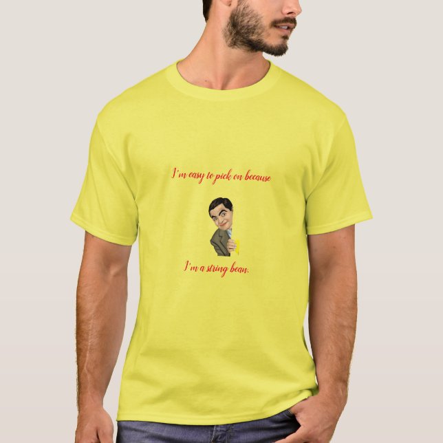 Mr, Bean T-Shirt with funny quote (Front)