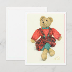 MR. BEAR 4.25x5.5 Flat Card