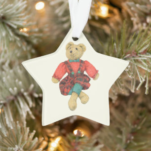 MR. BEAR Acrylic Star Ornament