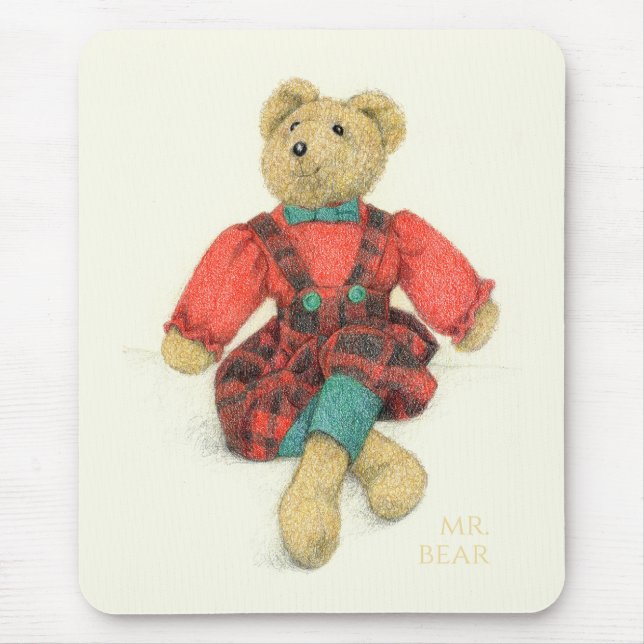 MR. BEAR Mouse Pad (Front)