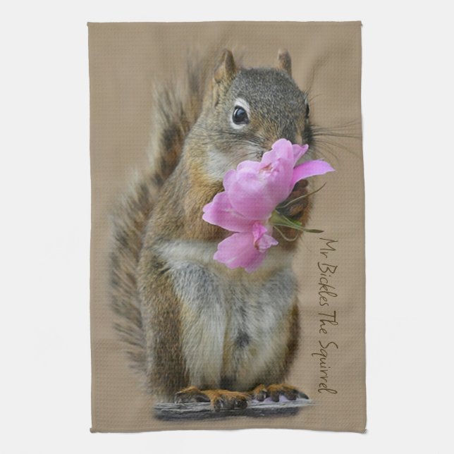 Mr. Bickles  Tea Towel (Vertical)