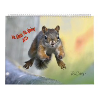 Mr. Bickles The Squirrel 2026 calendar