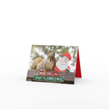 Mr. Bickles The Squirrel Christmas card