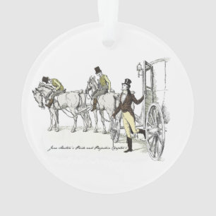Mr Bingley Arrives - Jane Austen Pride & Prejudice Ornament
