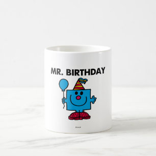 Mr. Birthday   Happy Birthday Balloon Coffee Mug
