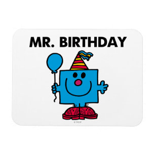 Mr. Birthday   Happy Birthday Balloon Magnet