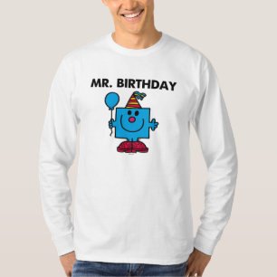 Mr. Birthday Happy Birthday Balloon T-Shirt