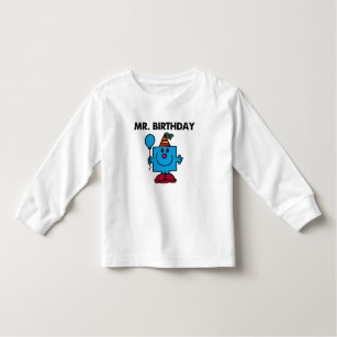 Mr. Birthday | Happy Birthday Balloon Toddler T-Shirt