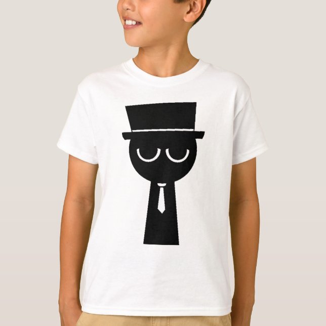 Mr. Black from Sprunki! T-Shirt (Front)