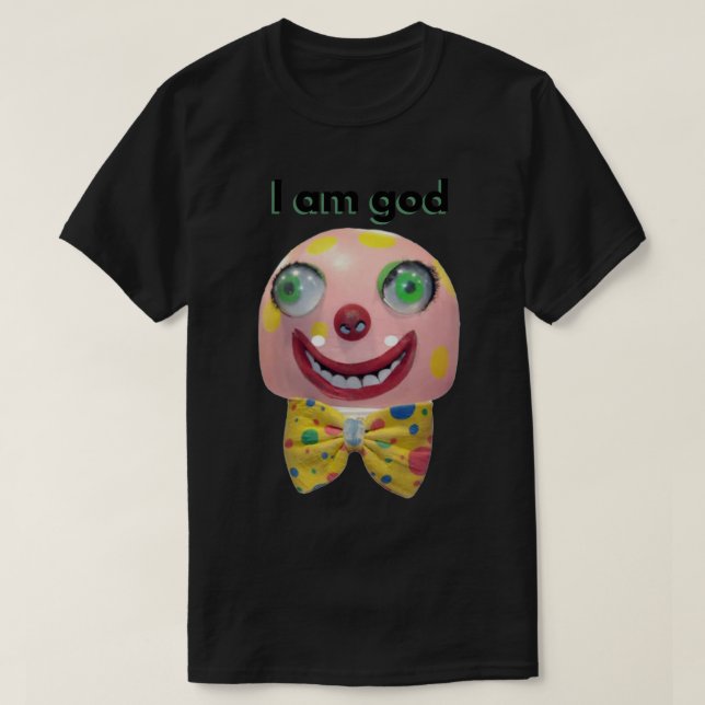 Mr Blobby Is God   T-Shirt (Design Front)