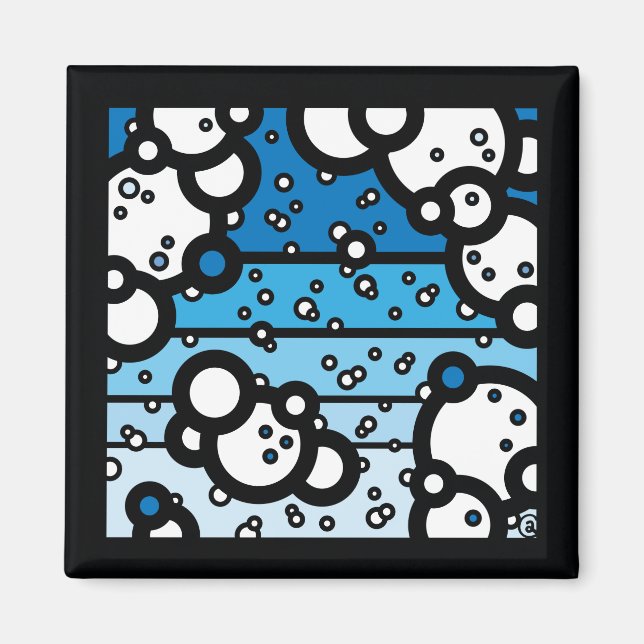 Mr Blue Sky Magnet (Front)